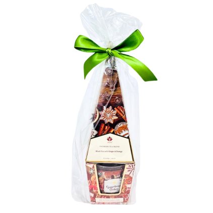 157854 arome vanocni darkovy set caj a svicka pernicky