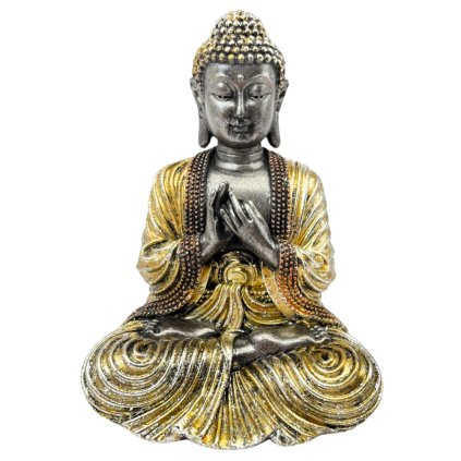 158151 buddha zlaty 18 cm