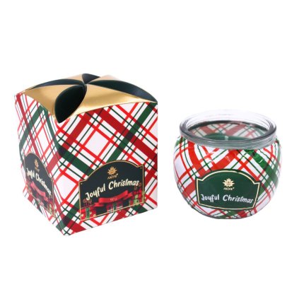 ARÔME Svíčka 90 g, ve skle a flower boxu 12ks, Apple and cinnamon (Množství 1 ks)