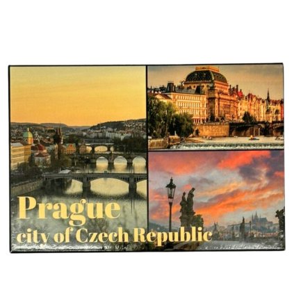 158633 gifty city plechovy magnet 8x5 5 cm kolaz romanticka praha