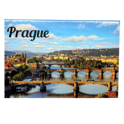 158621 gifty city plechovy magnet 8x5 5 cm prazske mosty