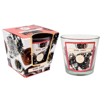 ARÔME Svíčka 120 g, ve skle 4ks, Earl Grey (Množství 12 ks)