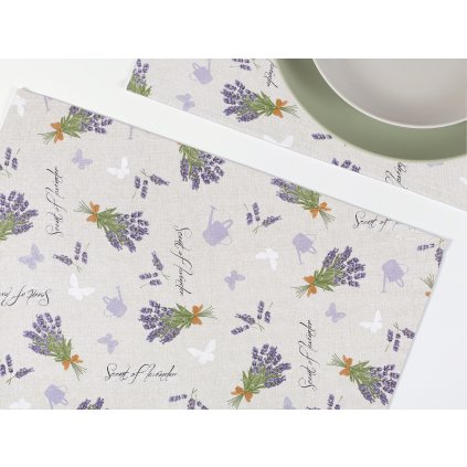 160247 prostirani bavlnene scent of lavender