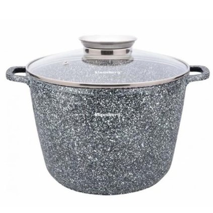 165098 hrnec se sklenenou poklici klausberg 24cm 6 2l