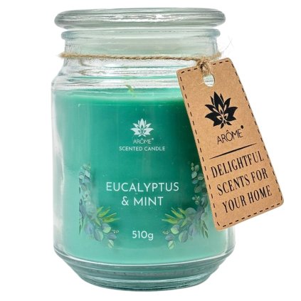 165302 arome svicka 510 g ve skle eucalyptus mint