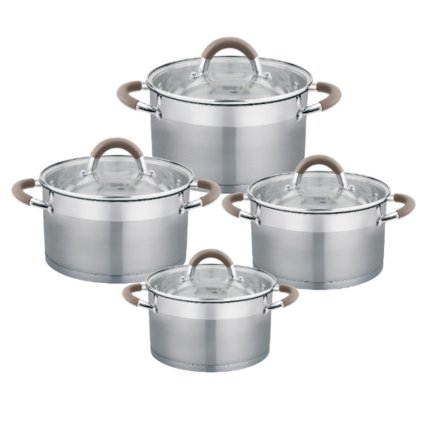 165902 sada nerezoveho nadobi 8dilna sede uchyty