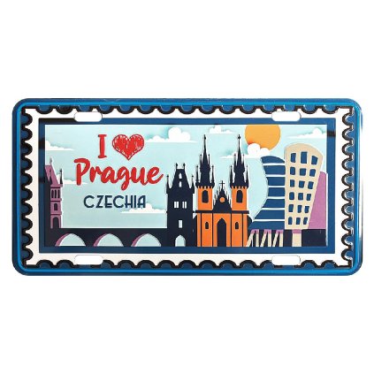 166736 plechova cedule i love prague