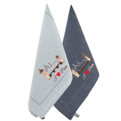 166886 gifty city uterka 2 ks 50 x 70 cm svetle seda a tmave seda vysivka karluv most rc ba