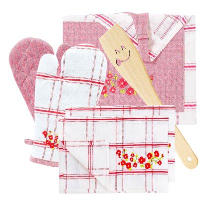 167258 1 arome home darkovy kuchynsky set maky zastera chnapka uterky a drevena varecka