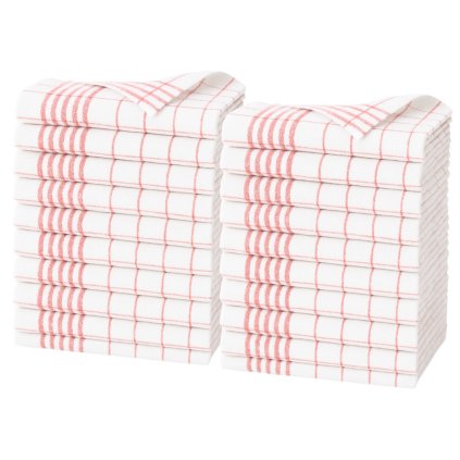 168365 arome home sada uterek 20 kusu 50 70 cm 100 bavlna cervene