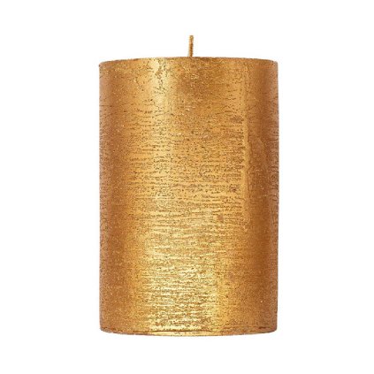 168482 2 rustikalni svicka metalicka zlata