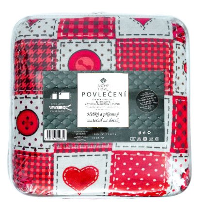 169037 povleceni mikroflanel knofliky