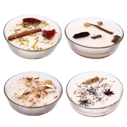 169112 17 botanicals exkluzivni kolekce svicek 4 x 200g