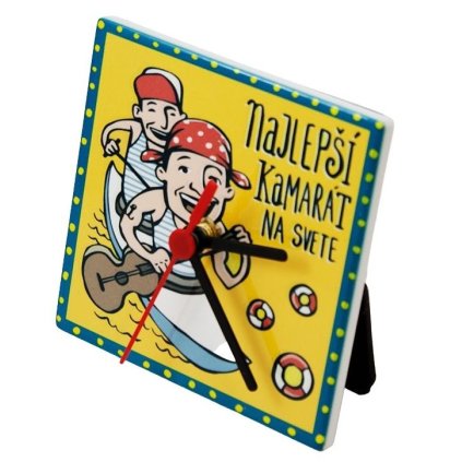 54437 gifty city hodiny 11 cm najlepsi kamarat sk