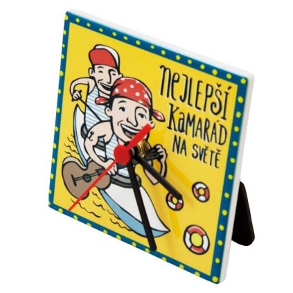 6622 gifty city hodiny 11 cm nejlepsi kamarad