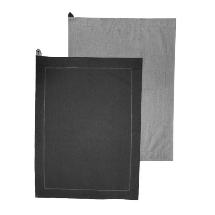 67559 arome home uterka z recyklovane bavlny 2 ks 50 x 70 cm svetle a tmave seda