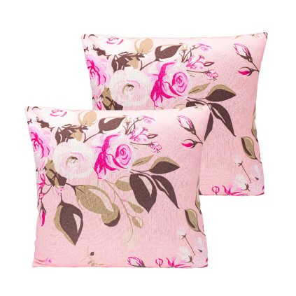 72491 1 home elements povlak na polstar 40x40 cm sada 2 ks ruzova ruze