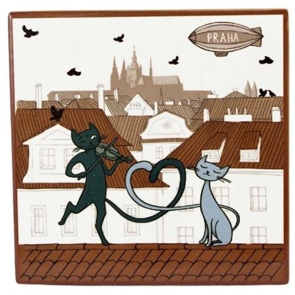 15320 keramicky podtacek ctverec 11 cm kocky praha