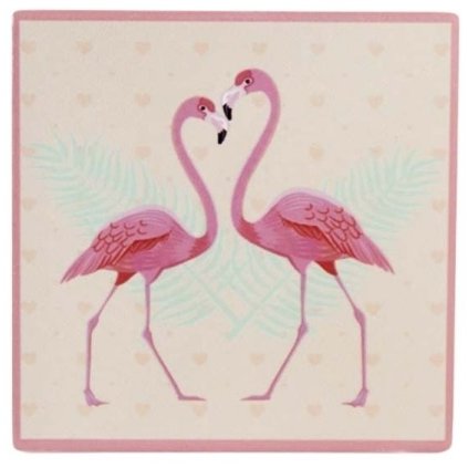 51623 home elements podtacek 11 cm keramika plamenaci ruzova