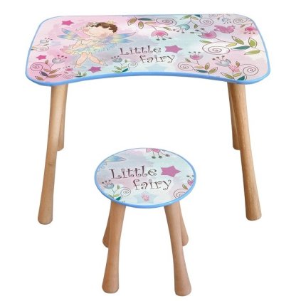 81801 home elements popcorn stolek detsky maly se stolickou kvetinova vila