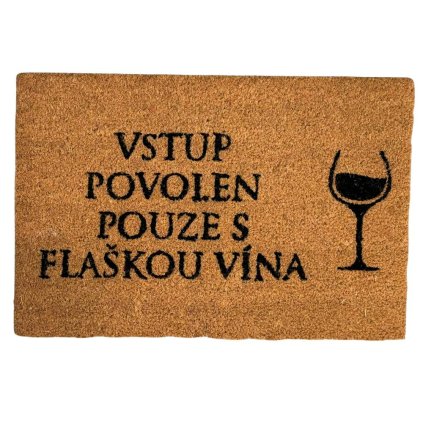 18667 home elements rohoz z kokosovych vlaken flaska vina 40x60 cm