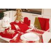 51176 1 bavlnene vanocni prostirani cervena