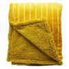 140853 home elements flanelova deka s berankem zluta 150 x 200 cm