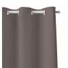 Zatemňovací závěs, tmavě hnědá (Množství 2 ks)