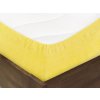 Prostěradlo froté, světle žluté (Rozměry 60 x 120 cm)