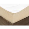 Prostěradlo froté, béžové (Rozměry 60 x 120 cm)