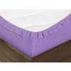 Prostěradlo froté, světle fialové (Rozměry 160 x 200 cm)
