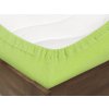 Prostěradlo froté, světle zelené (Rozměry 120 x 200 cm)