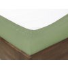 Prostěradlo jersey, olivově zelené (Rozměry 90 x 200 cm)