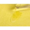 Prostěradlo froté, nepropustné, světle žluté (Rozměry 90 x 200 cm)