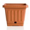 164612 kvetinac terra 20 x 20 v barve terracotty