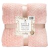 166400 2 mikroflanelova deka rustic ruzova