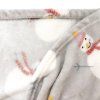 166229 5 mikroflanelova deka snehulaci