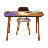 81807 4 detsky psaci stul a zidle pohadka