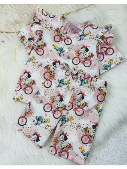 Pyžámko dalmatin - ZULA Handmade