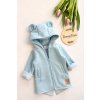 Mikino kabátek s medvědími oušky Babyblue - Bunny kids
