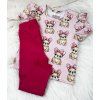 Legínky fuksija (buldog) - ZULA Handmade