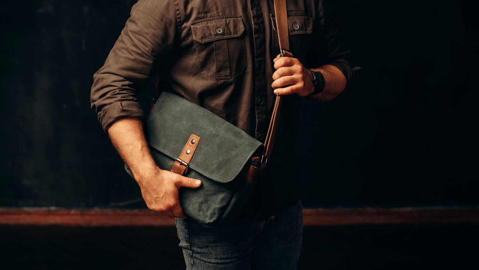 Pánská taška z pravé kůže je jasnou volbou