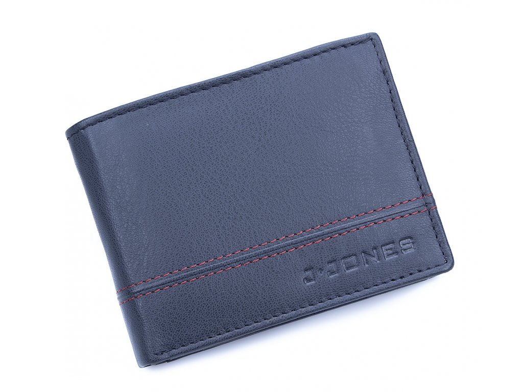 Pánská kožená peněženka J Jones 5316 NYR temně modrá ModexaStyl (1)