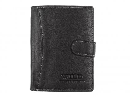 Pánská kožená peněženka Wild 5502 černá (2)