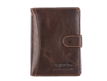 Pánská kožená peněženka Wild 5502 hnědá ModexaStyl (3)