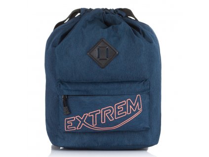 Stylový městský batoh vak Bag Street Extrem 2306 modrý ModexaStyl (1)