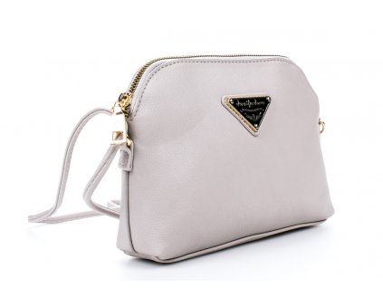 Malá kabelka přes rameno Crossbody světle šedá Jennifer Jones 3820 ModexaStyl (6)