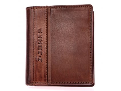 Pánská kožená peněženka hnědá J Jones 5706 ModexaStyl (2)