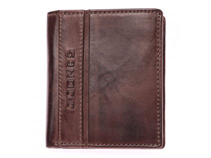 Pánská kožená peněženka hnědá tmavá J Jones 5706 ModexaStyl (2)