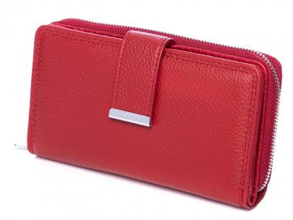 Dámská kožená peněženka Jennifer Jones červená 5270 ModexaStyl (2)